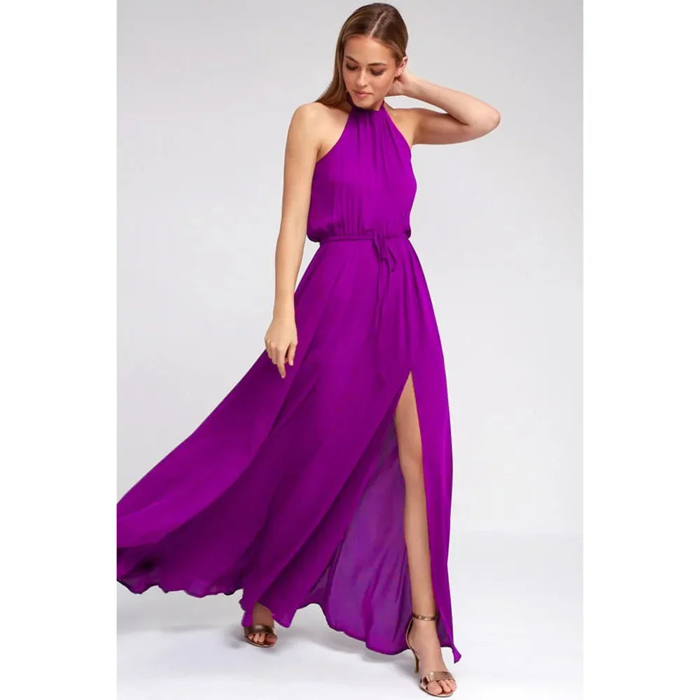 Split Boho Dress / Maxi Dress / Dress Sundress