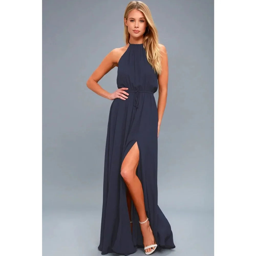Split Boho Dress / Maxi Dress / Dress Sundress