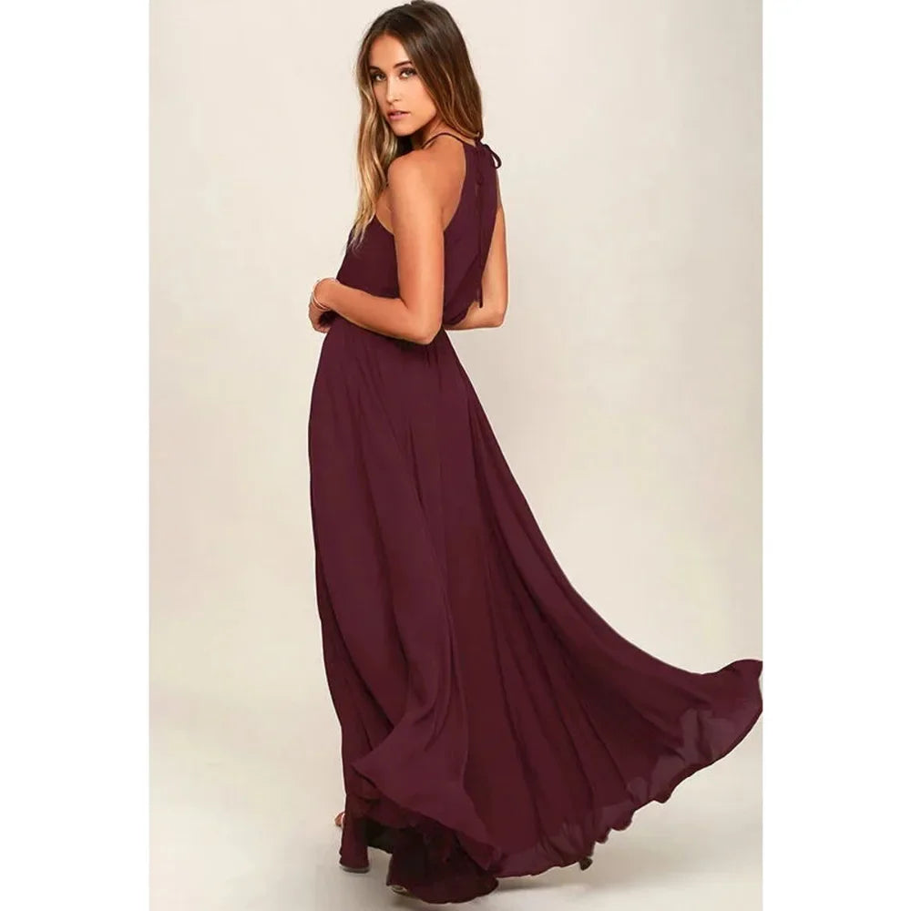 Split Boho Dress / Maxi Dress / Dress Sundress