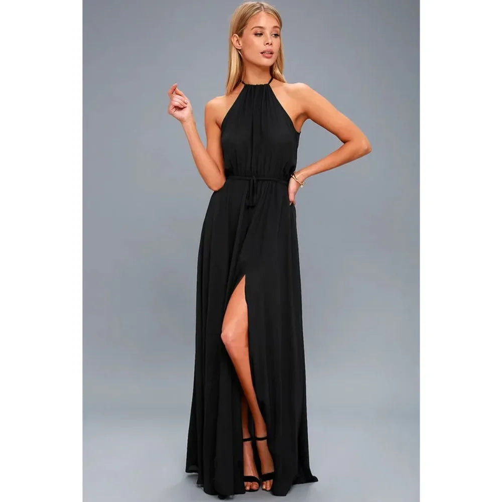 Split Boho Dress / Maxi Dress / Dress Sundress