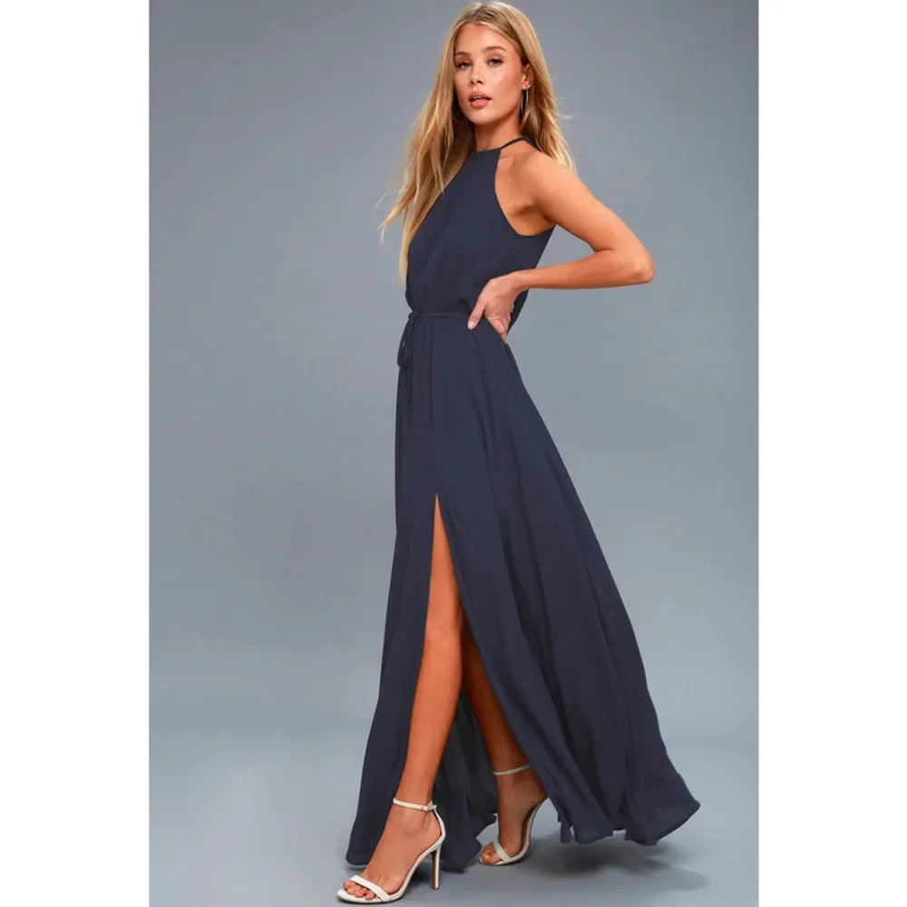 Split Boho Dress / Maxi Dress / Dress Sundress