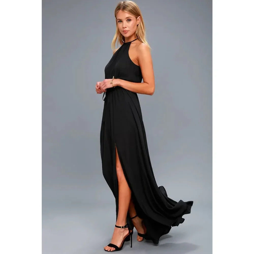 Split Boho Dress / Maxi Dress / Dress Sundress