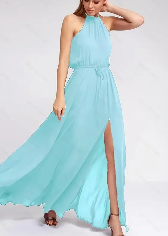Split Boho Dress / Maxi Dress / Dress Sundress