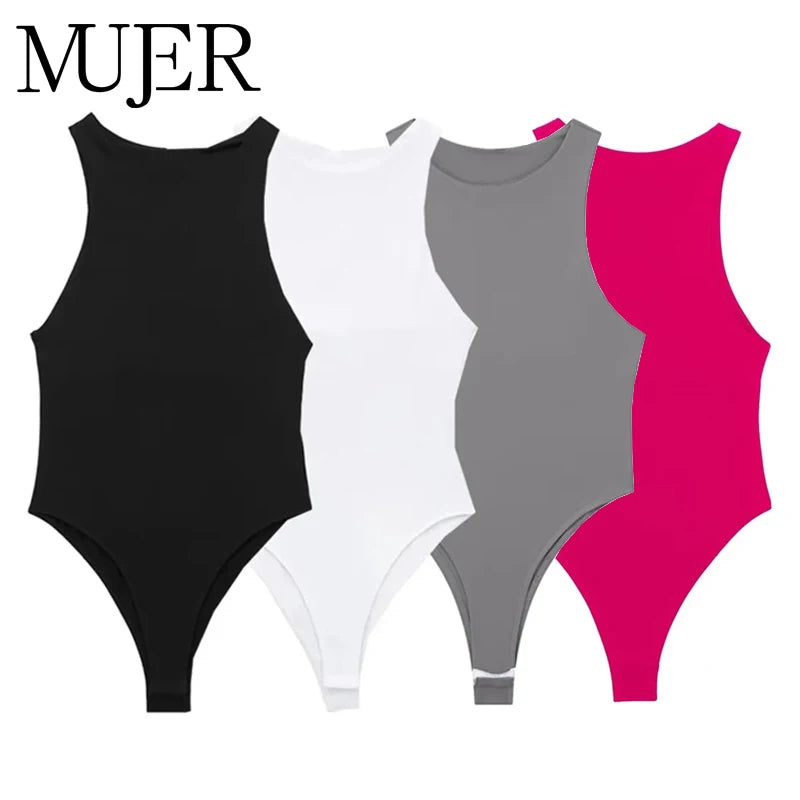 BodySuits One Pieces Sleeveless Sexy