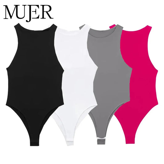 BodySuits One Pieces Sleeveless Sexy